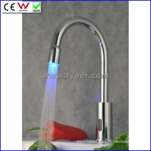 Hands Free Colorful Automatic LED Sensor Faucet (QH0108F)